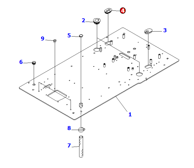 小松PC800绝缘孔圈 209-53-13260
