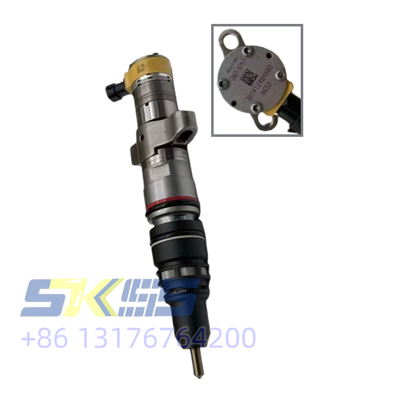 适用于C9发动机312D 313D挖掘机的优质267-9717 2679717共轨燃油喷射器