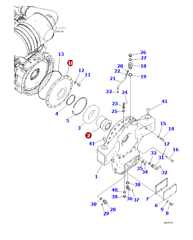 小松PC800-8轮毂209-01-42131