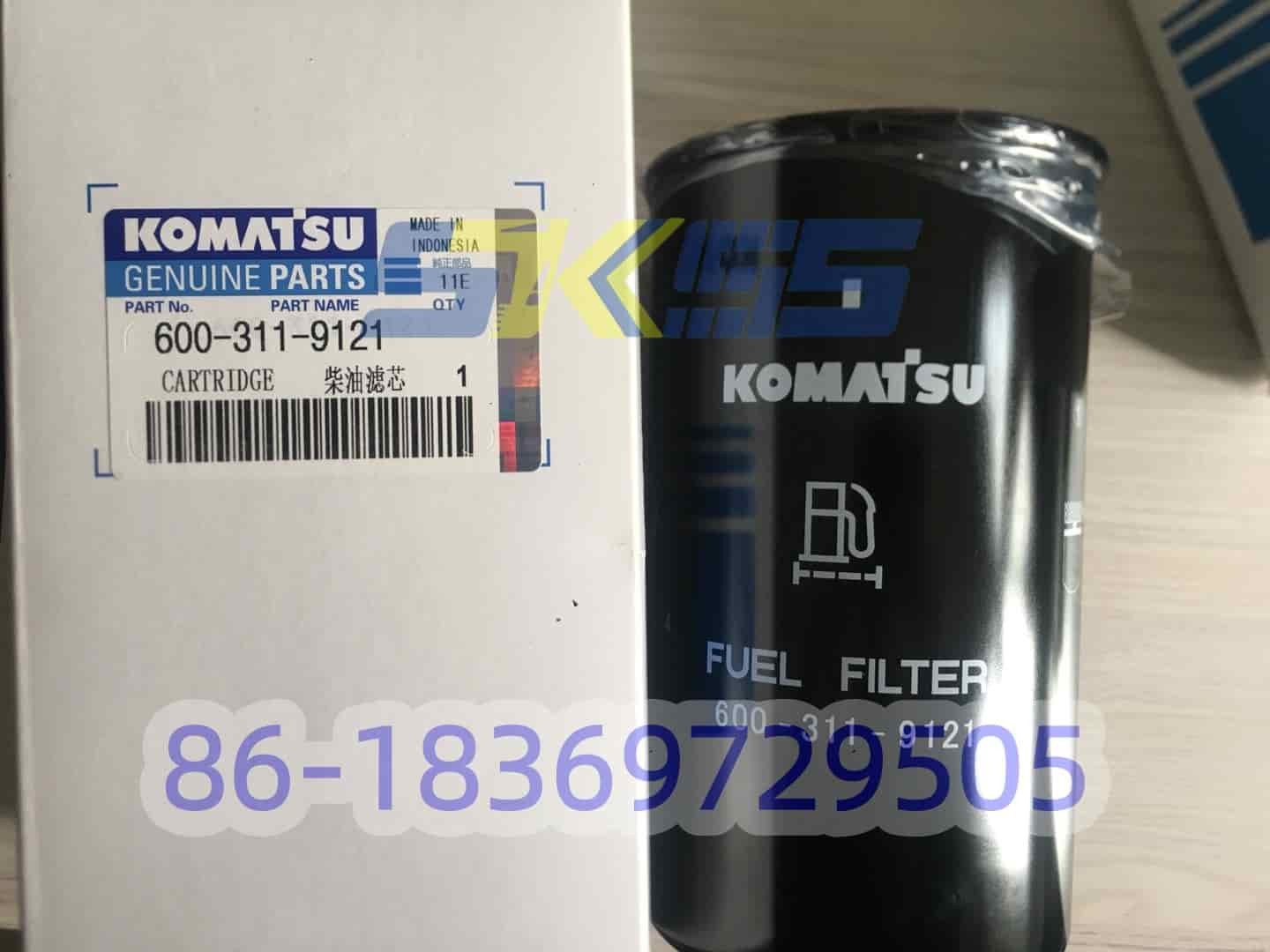 小松柴油柴滤 600-311-9121 挖掘机燃油过滤滤清器